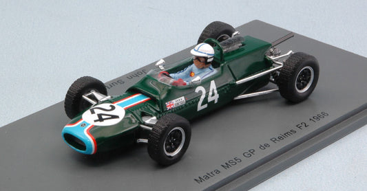 Spark Model - MATRA MS5 J.SURTEES 1966 N.24 GRAND PRIX DE REIMS F2 1:43 - Cod. S5410