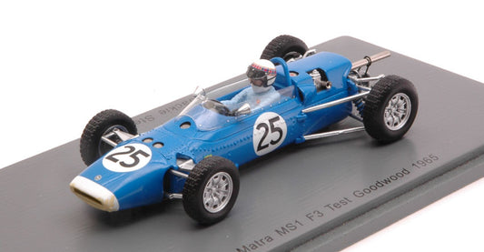 Spark Model - MATRA MS1 N.25 TEST GOODWOOD 1966 JACKIE STEWART 1:43 - Cod. S5412