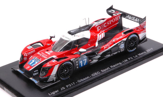 Spark Model - LIGIER JS P217 N.17 13th LM 2017 LAFARGUE-LAFARGUE-ZOLLINGER 1:43 - Cod. S5807