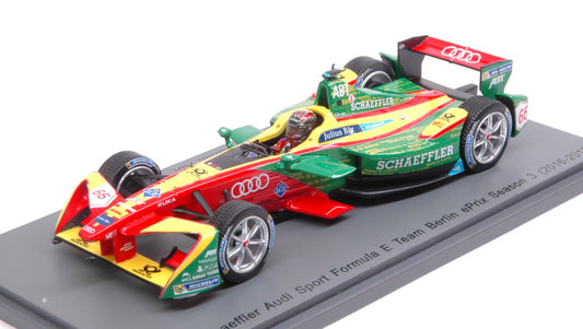 Spark Model - ABT SCHAEFFLER AUDI SPORT N.66 Rd8 BERLIN 2017 D.ABT 1:43 - Cod. S5901