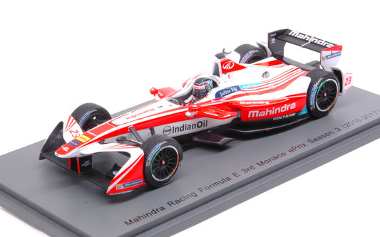 Spark Model - MAHINDRA RACING N.HEIDFELD 2017 N.23 3rd Rd5 MONACO FORMULA "E" 1:43 - Cod. S5902