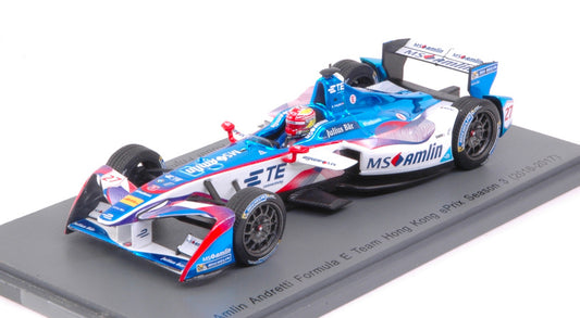 Spark Model - AMLIN ANDRETTI R.FRIJNS 2016 N.27 Rd1 HONG KONG FORMULA "E" 1:43 - Cod. S5908