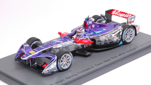 Spark Model - DS VIRGIN RACING A.LYNN 2017 N.37 Rd9 NEW YORK FORMULA "E" 1:43 - Cod. S5911