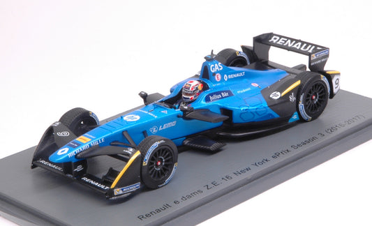 Spark Model - RENAULT e.dams P.GASLY 2017 N.9 Rd10 NEW YORK FORMULA "E" 1:43 - Cod. S5922