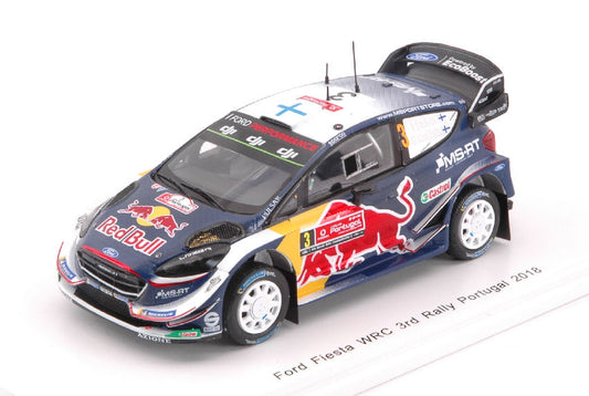 Spark Model - FORD FIESTA R5 N.3 3rd PORTUGAL 2018 T.SUNINEN-M.MARKKULA 1:43 - Cod. S5967