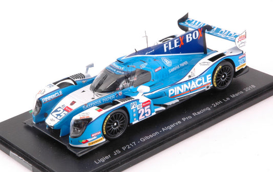 Spark Model - LIGIER JS P217 N.25 DNF LM 2018 M.PATTERSON-A.DE JONG-T.KIM 1:43 - Cod. S7012
