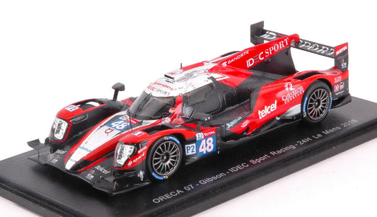 Spark Model - ORECA 07 - GIBSON N.48 DNF LM 2018 P.LAFARGUE-P.L.CHATIN-M.ROJAS 1:43 - Cod. S7028