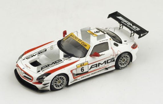 Spark Model - MERCEDES SLS AMG GT3 N.6 2nd MACAU GP GT CUP 2014 R.VAN DER ZANDE 1:43 - Cod. SA069