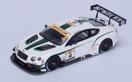 Spark Model - BENTLEY CONTINENTAL GT3 N.4 MACAU GT CUP 2014 JEAN KARL VERNAY 1:43 - Cod. SA084