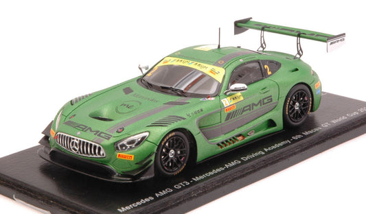 Spark Model - MERCEDES AMG GT3 N.2 6th MACAU GT WORLD CUP 2016 R.VAN DER ZANDE 1:43 - Cod. SA114