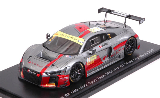 Spark Model - AUDI R8 LMS N.2 FIA GT WORLD CUP MACAU 2017 N.MULLER 1:43 - Cod. SA137