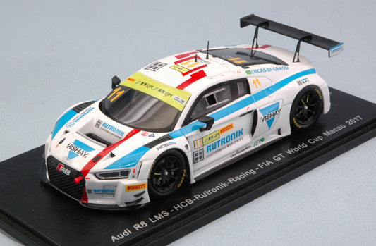 Spark Model - AUDI R8 LMS N.11 FIA GT WORLD CUP MACAU 2017 L.DI GRASSI 1:43 - Cod. SA139