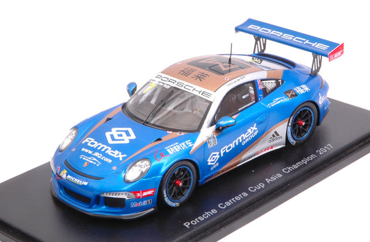 Spark Model - PORSCHE 911 GT3 N.7 CHAMPION CARRERA CUP ASIA 2017 C.VAN D.DRIFT 1:43 - Cod. SA151