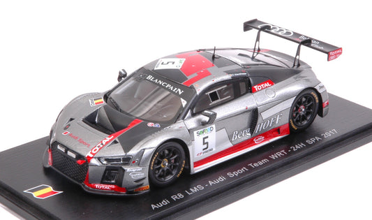 Spark Model - AUDI R8 N.5 11th 24H SPA 2017 FASSLER-LOTTERER-VANTHORR 1:43 - Cod. SB147
