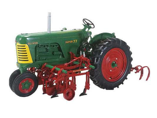 Speccast - TRATTORE OLIVER SUPER 77 DIESEL NF W/CULTIVATOR 1:16 - Cod. SCT702