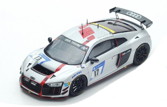 Spark Model - AUDI R8 LMS N.17 NURBURGRING 2017 LAPPALAINEN-MIES-TERTING-YOONG 1:43 - Cod. SG301