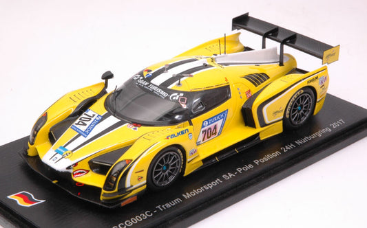 Spark Model - SCG003C N.704 NURBURGRING 2017 WESTPHAL-MAILLEUX-SIMONSEN-LASER 1:43 - Cod. SG334