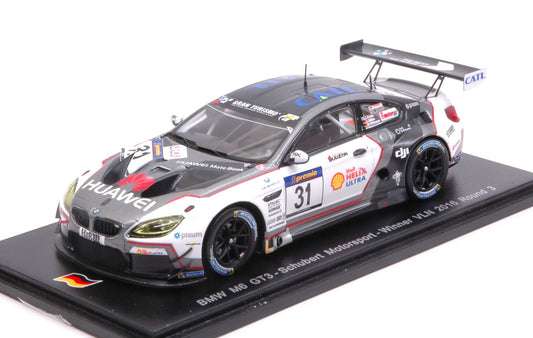 Spark Model - BMW M6 GT3 N.31 WINNER VLN 2016 ROUND 3 MULLER-WITTMAN-KROHN 1:43 - Cod. SG370