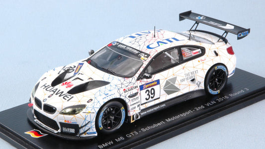 Spark Model - BMW M6 N.39 2nd VLN 2016 ROUND 3 L.LUHR-M.TOMCZYK-J.EDWARDS 1:43 - Cod. SG371