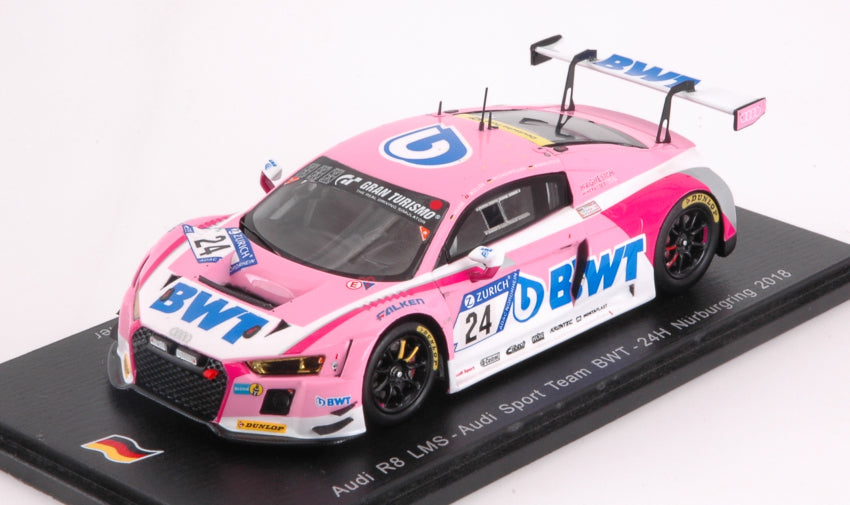 Spark Model - AUDI R8 N.24 24 H NURBURGRING 2018 WINCKELHOCK-ROCKENFELLER-HAASE-MULLER - Cod. SG409