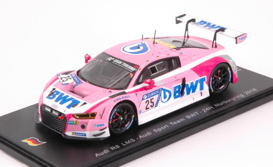 Spark Model - AUDI R8 N.25 24 H NURBURGRING 2018 MUCKE-JONS-FASSLER-KAFFER 1:43 - Cod. SG410