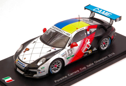 Spark Model - PORSCHE 991 GT3 R N.13 PCC ITALIA CHAMPION 2016 C.LEDOGAR LIM.300 1:43 - Cod. SI005