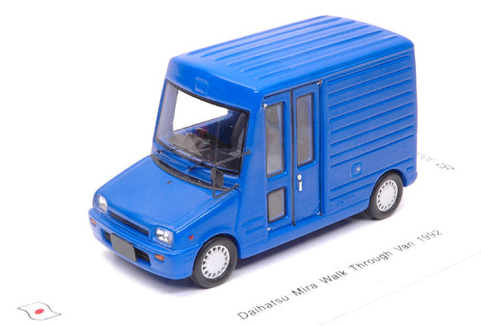 Spark Model - DAIHATSU MIRA WALK THROUGH VAN 1992 BLUE 1:43 - Cod. SJ043