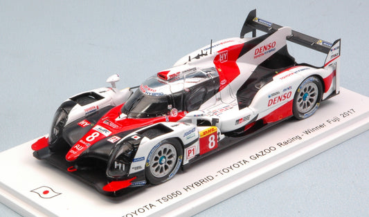 Spark Model - TOYOTA TS50 HYBRID N.8 WINNER FUJI 2017 BUEMI-DAVIDSON-NAKAJIMA 1:43 - Cod. SJ053
