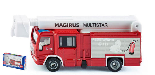 Siku - CAMION POMPIERI C/CESTELLO TELESCOPICO 1:87 - Cod. SK1749