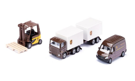 Siku - CAMION + FURGONE + MULETTO UPS BOX cm 24 - Cod. SK6324