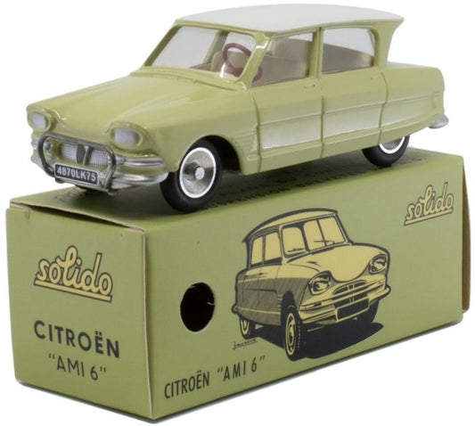 Solido - CITROEN AMI 6 BERLINE CERT CLAIR CLUB SOLIDO 1:43 - Cod. SL1001141