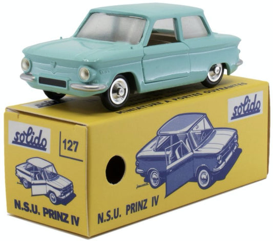 Solido - NSU PRINZ IV TURQUOISE CLUB SOLIDO 1:43 - Cod. SL1001271