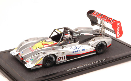 Spark Model - NORMA M20 N.911 PIKES PEAK 2013 R.DUMAS WITH PILOTE 1:43 - Cod. SPP002