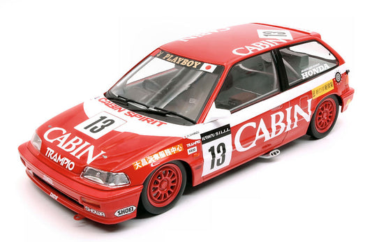 Triple 9 - HONDA CIVIC EF-3 N.13 MACAU GP 1988 K.SHIMIZU 1:18 - Cod. T9-1800107