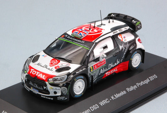 Trofeu - CITROEN DS3 R5 N.3 4th RALLY PORTUGAL 2015 K.MEEKE-P.NAGLE 1:43 - Cod. TFMNP504
