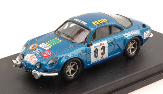 Trofeu - ALPINE A110 N.83 FATAL ACCIDENT PORTUGAL 1972 C.MARQUES-J.ARNAUD(+) 1:43 - Cod. TFRRAL37