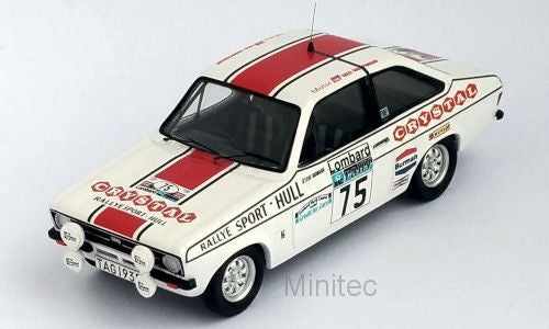 Trofeu - FORD ESCORT MKII RHD N.75 RAC RALLY 1977 JACKSON-HOWARD 1:43 - Cod. TFRRUK05