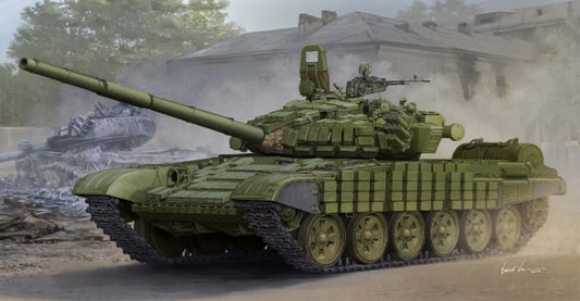 Trumpeter - CARRO RUSSIAN T-72B/B1 MBT W/KONTAKT-1 REACTIVE ARMOR KIT 1:35 - Cod. TP5599