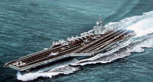 Trumpeter - NAVE USS D.EISENHOWER CVN-69 1978 KIT 1:700 - Cod. TP5753