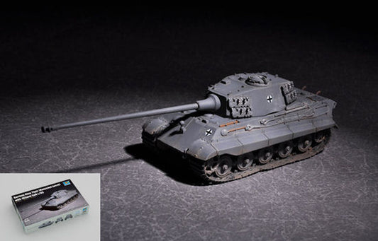 Trumpeter - GERMAN KING TIGER (HENSCHEL TURRET) WITH 105 mm KIT 1:72 - Cod. TP7160