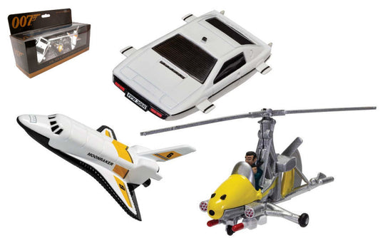 Corgi - JAMES BOND SPACE SHUTTLE mm 90/GYROCOPTER 110 mm/ LOTUS ESPRIT mm 90 - Cod. TY99283