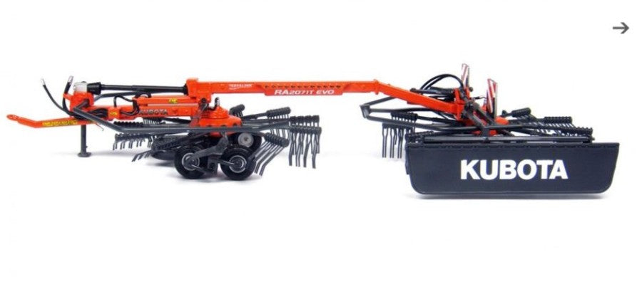 Universal Hobbies - RANGHINATORE ANDANATORE ROTANTE KUBOTA RA2071T EVO 1:32 - Cod. UH4287