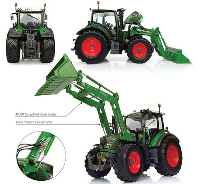 Universal Hobbies - FENDT 516 VARIO WITH FRONT LOADER 1:32 - Cod. UH4981