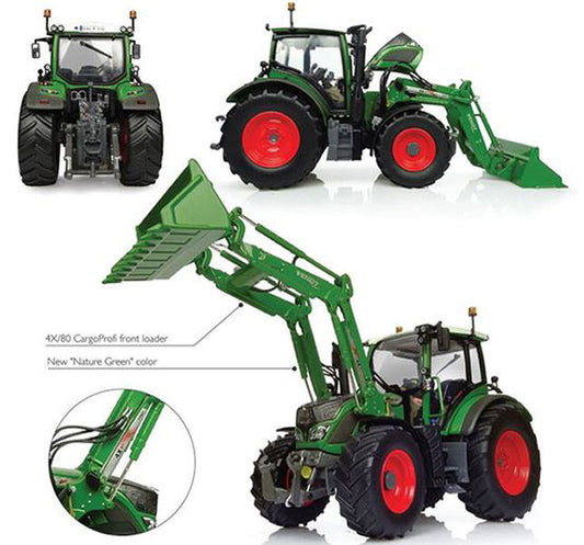 Universal Hobbies - FENDT 516 VARIO WITH FRONT LOADER 1:32 - Cod. UH4981