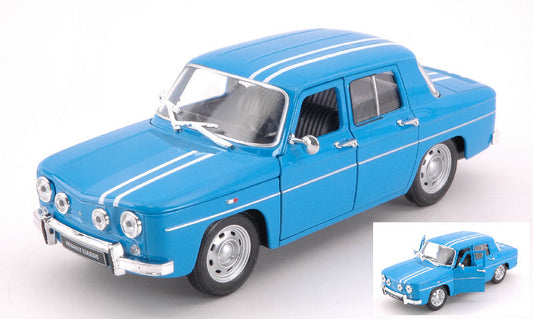 Welly - RENAULT R8 GORDINI 1964 BLUE/WHITE 1:24 - Cod. WE0323