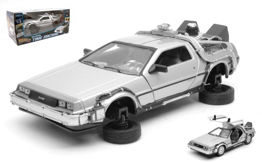 Welly - DE LOREAN "BACK TO THE FUTURE II" TIME MACHINE FLYING VERSION 1:24 - Cod. WE22441FV