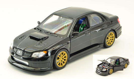 Welly - SUBARU IMPREZA WRX STi BLACK 1:24-27 - Cod. WE22487BK