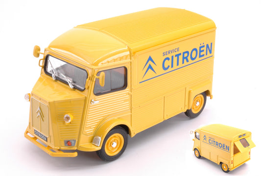 Welly - CITROEN HY TYPE 1962 CITROEN SERVICE YELLOW 1:24-27 - Cod. WE24019TDCY
