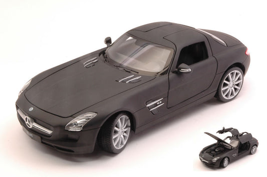 Welly - MERCEDES SLS AMG (C197) MATT BLACK 1:24 - Cod. WE24025MBK