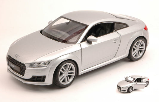 Welly - AUDI TT COUPE' 2014 SILVER 1:24 - Cod. WE24057S
